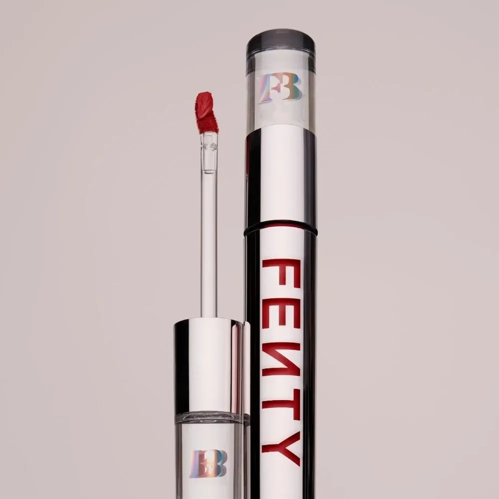FENTY liquid lipstick in H.B.I.C. - Garnet Red - Picture 3 of 15
